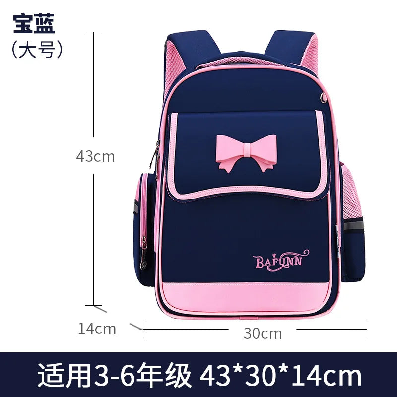 Ensemble sac à dos scolaire ergonomique pour fille
