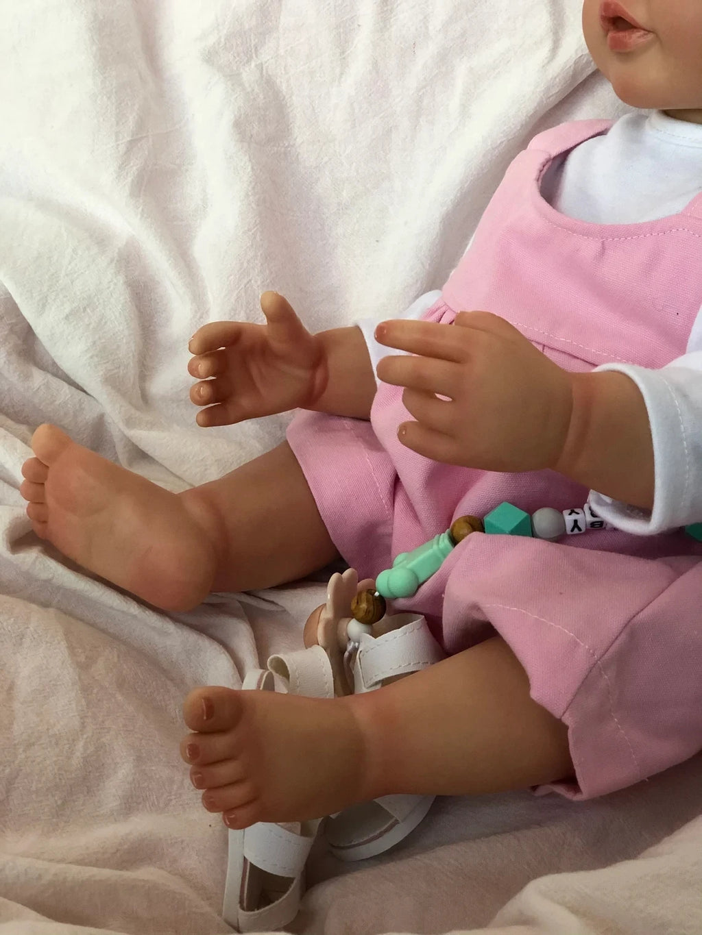Poupée Reborn Princesse Betty 55 cm en Silicone Souple – Réaliste et Articulée