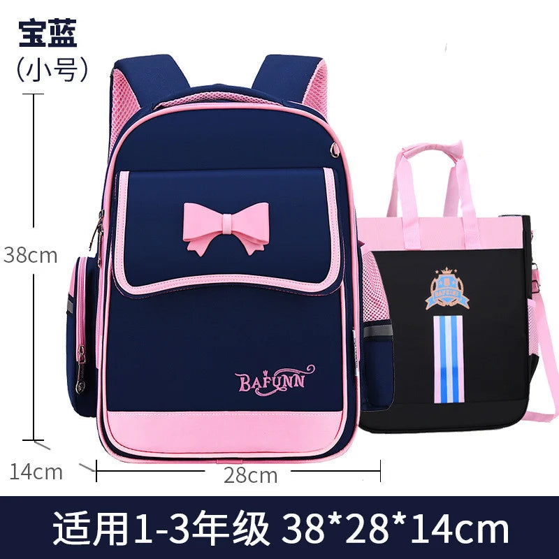 Ensemble sac à dos scolaire ergonomique pour fille