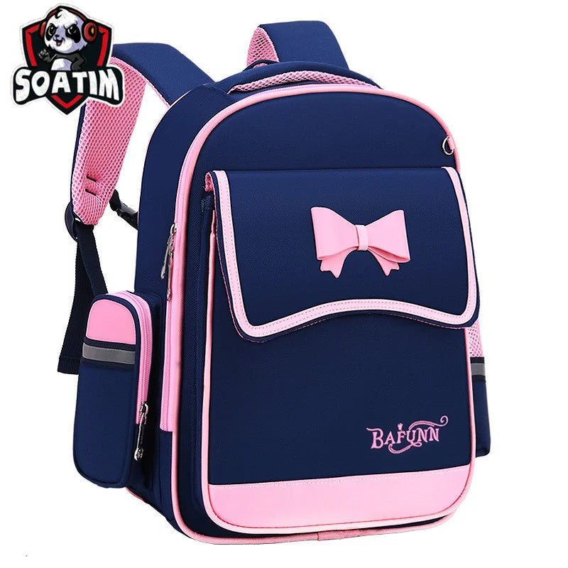 Ensemble sac à dos scolaire ergonomique pour fille