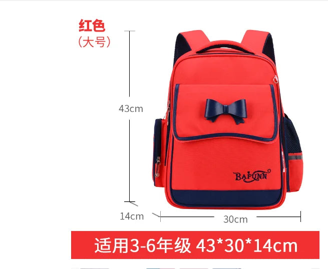 Ensemble sac à dos scolaire ergonomique pour fille