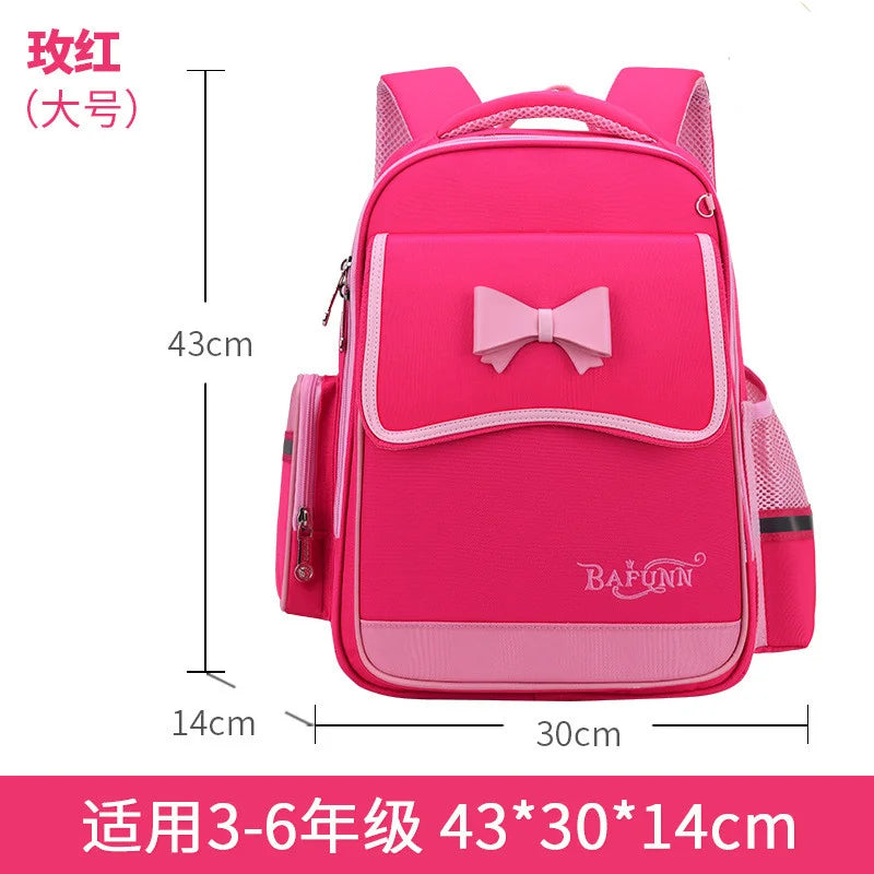 Ensemble sac à dos scolaire ergonomique pour fille